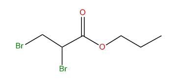 Propyl 2,3-dibromopropanoate